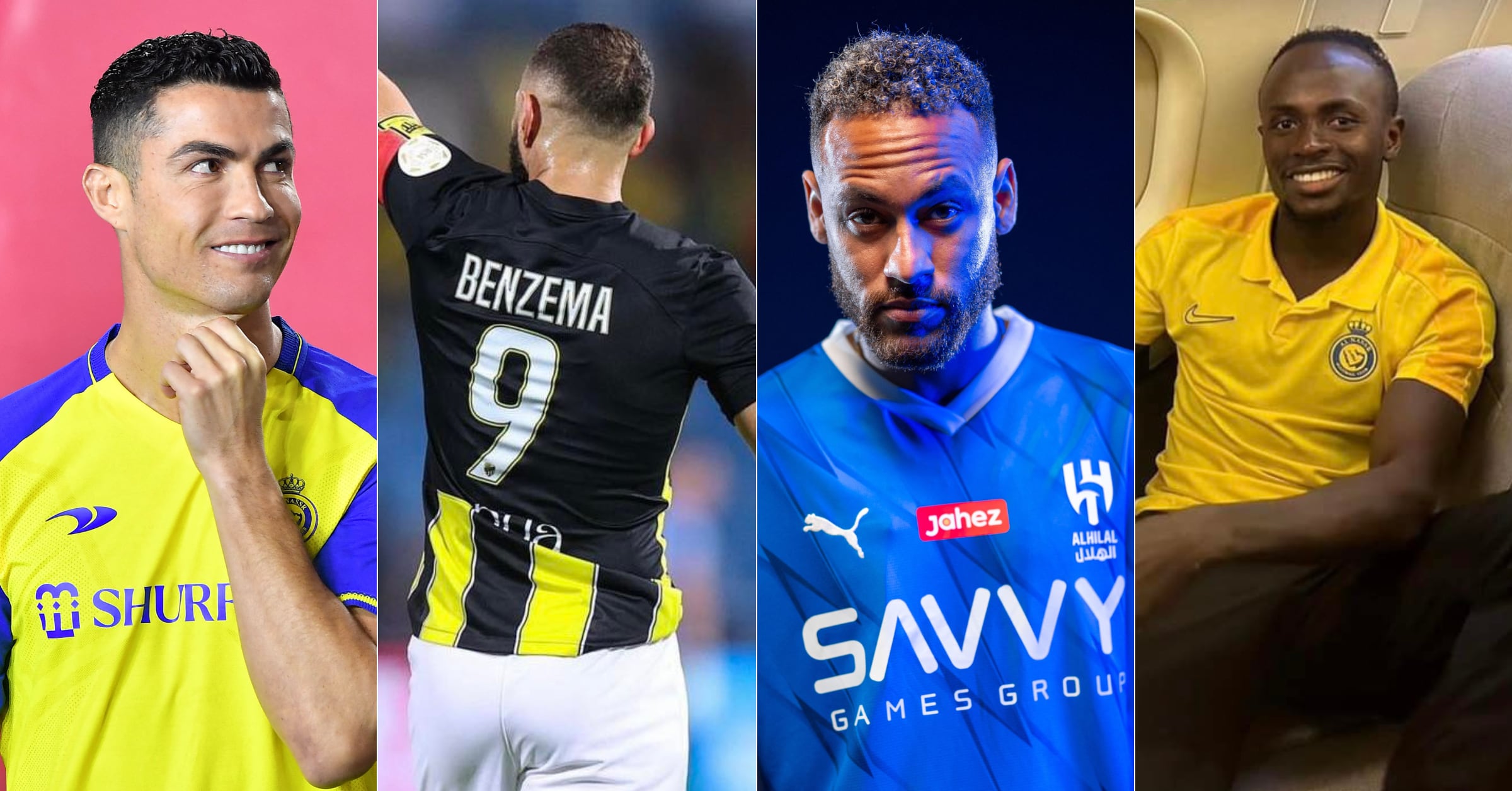 Neymar, Cristiano, Benzema y un joven promesa de 21 años: la apuesta futbolística de Arabia Saudita tiene tintes políticos | Shutterstock AFP Facebook