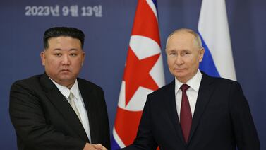 Kim Jong Un visita a Vladimir Putin, dice que Rusia obtendrá “una gran victoria” y elogia a su ejército en Ucrania