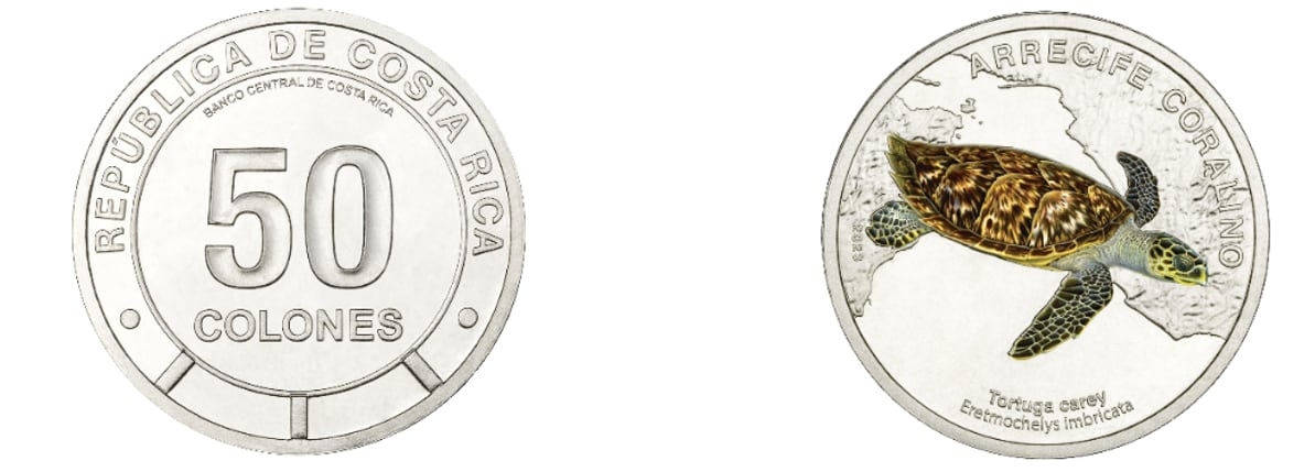Nueva moneda de 50.