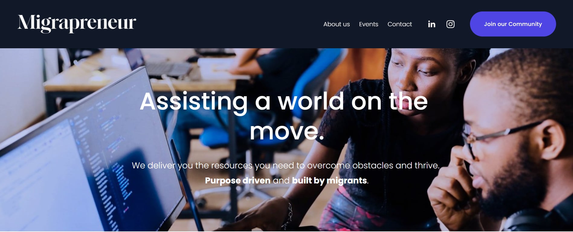 Migrapreneur, emprendimiento fundado por Ana Álvarez, costarricense radicada en Alemania.