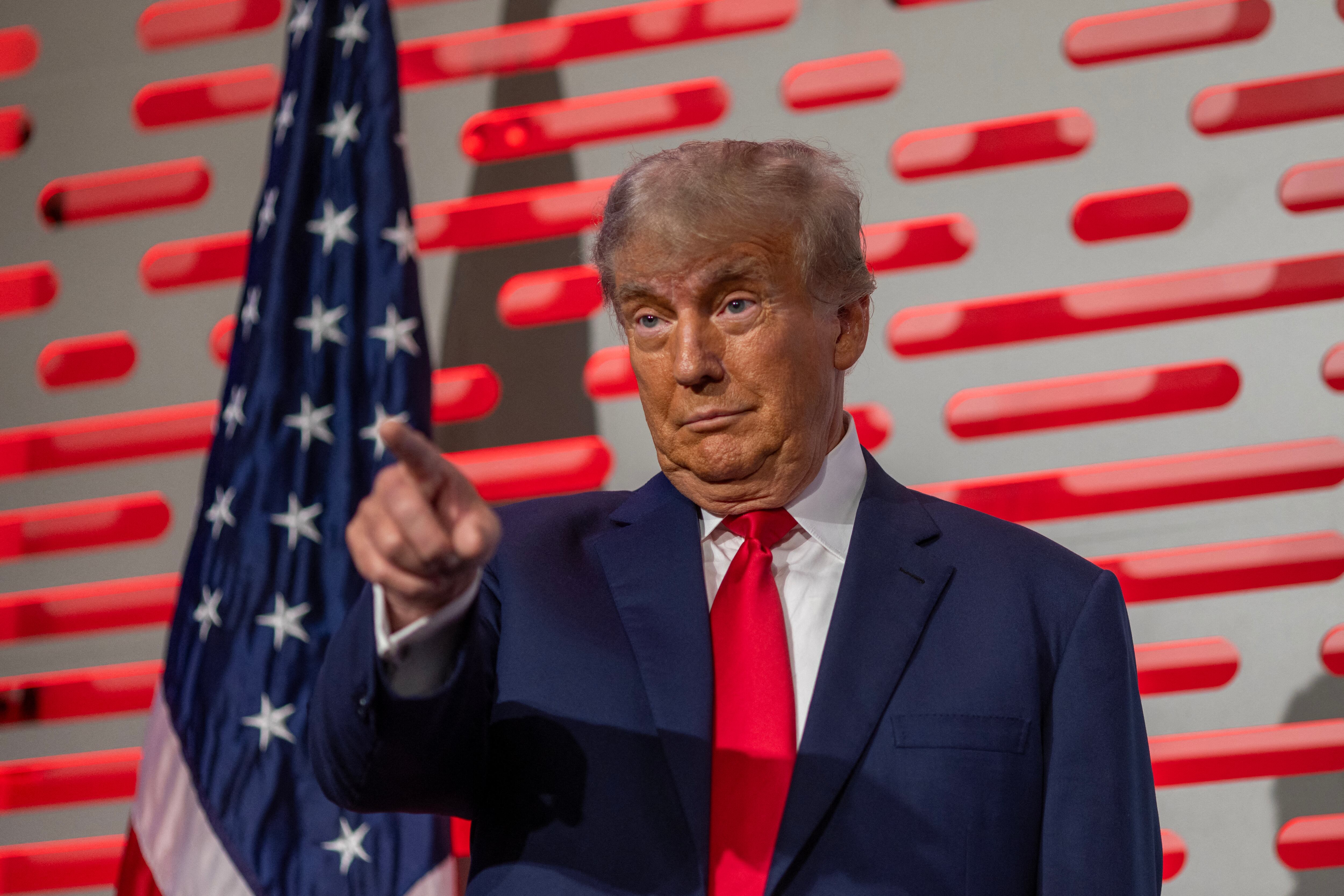 El expresidente de los Estados Unidos, Donald Trump, tiene un alto porcentaje de apoyo popular para ganar las elecciones en el partido Republicano.