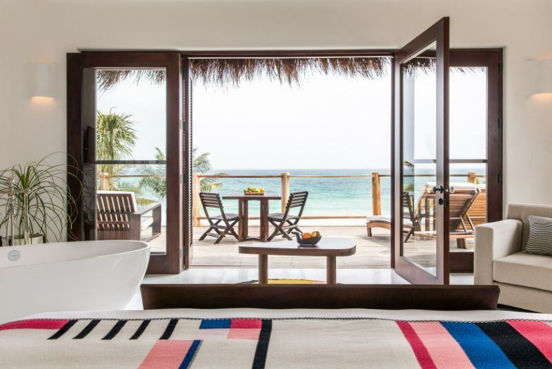 El Hotel Esencia, en Tulum, México, ocupa el puesto 19 entre los mejores hoteles del mundo.