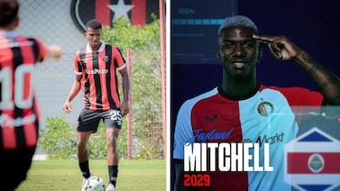 Jeyland Mitchell al Feyenoord: estos son los únicos jugadores que han salido de Costa Rica por más de $1 millón