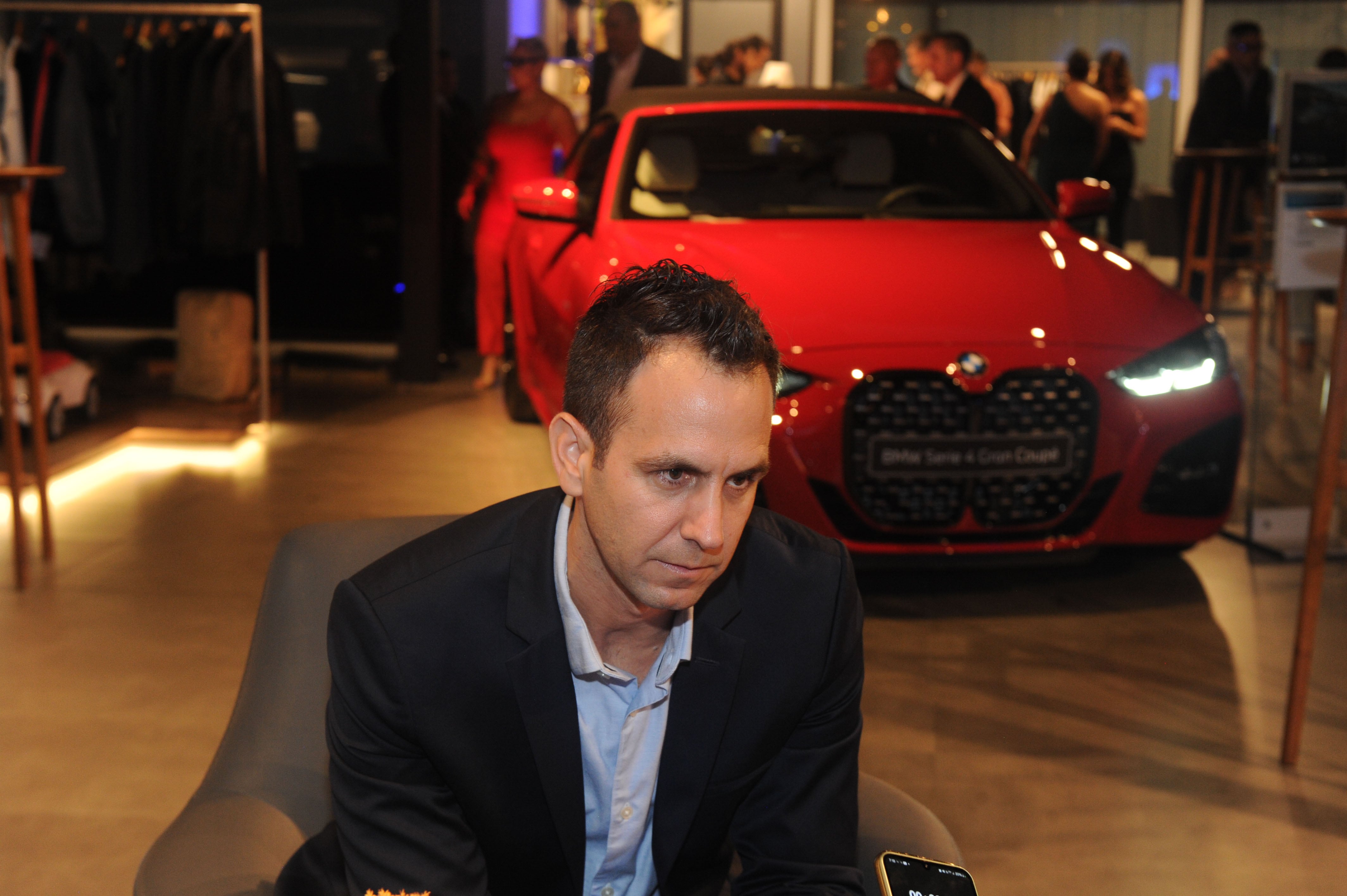 Juan Ignacio Sansó, gerente de ventas de BMW. Fotografía Marvin Caravaca.