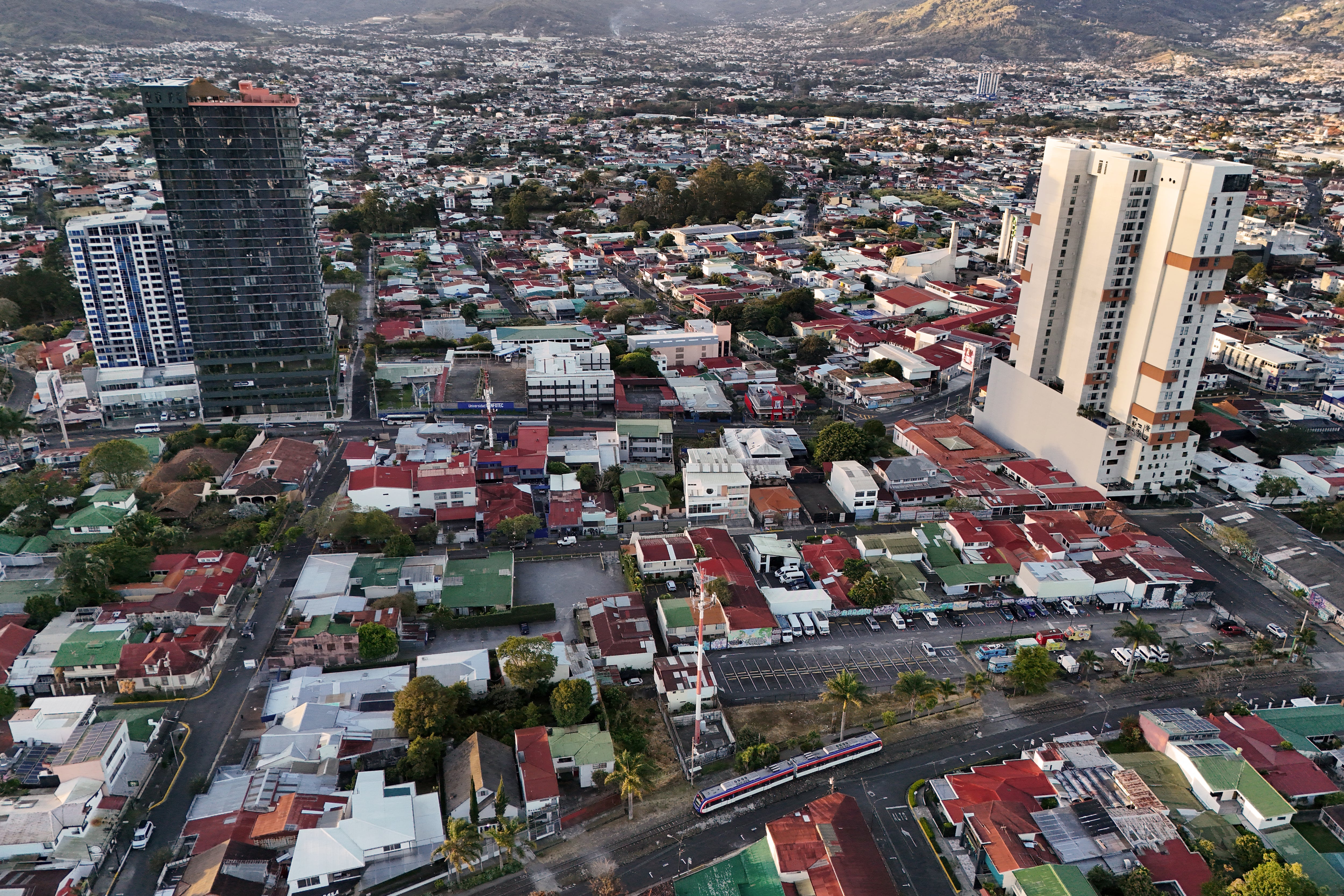 Costa Rica San José skyline