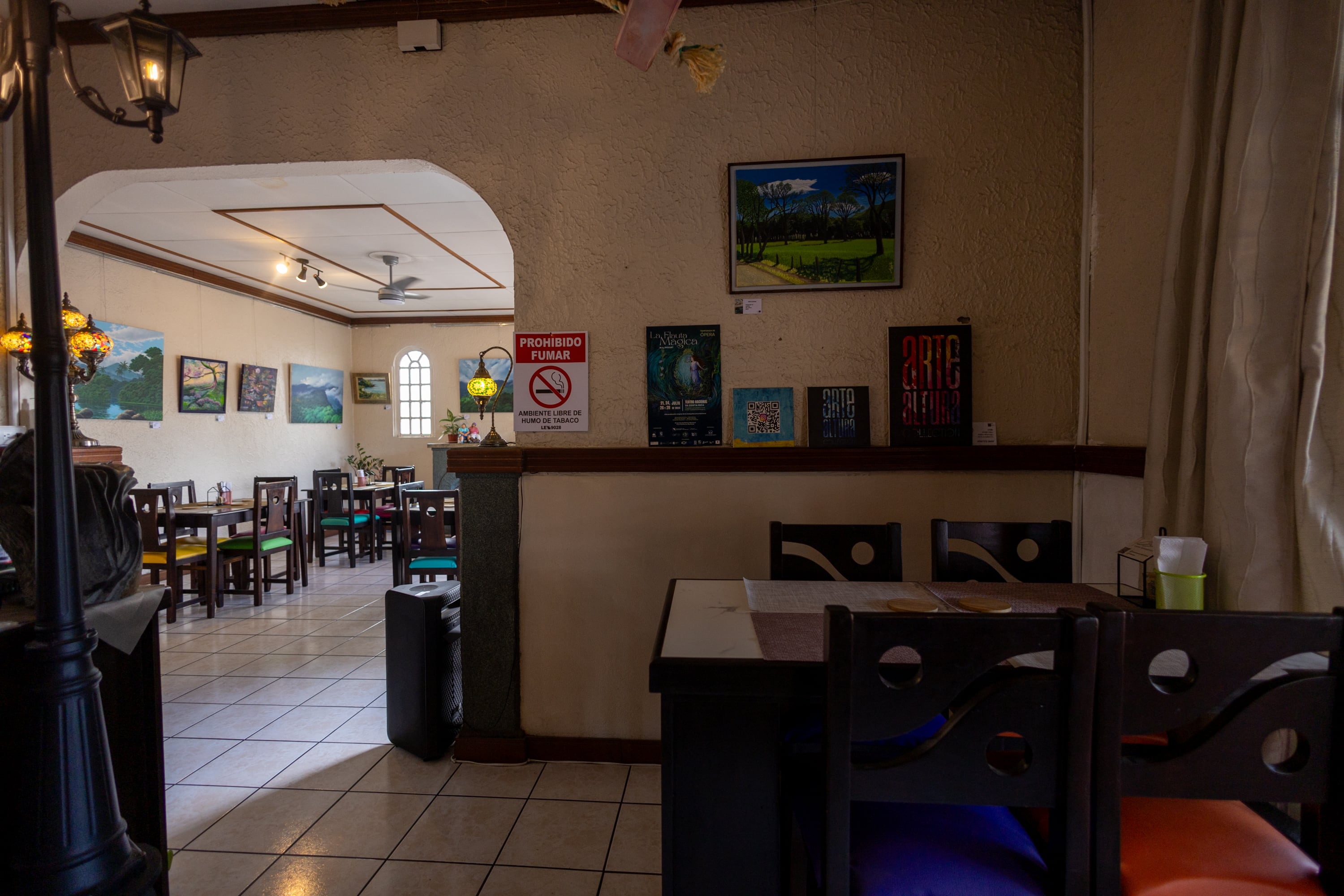 05/08/2024, San Jose, San Pedro, entrevista con Víctor Quirós, fundador de la Cafetería Roosvelt y fotografías de la cafetería.
