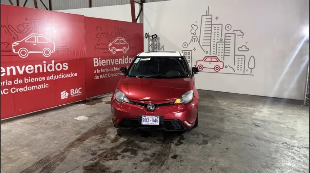 MG MG 3 COM 2018, placa BQX046, cuyo precio base de referencia es de $5.211.