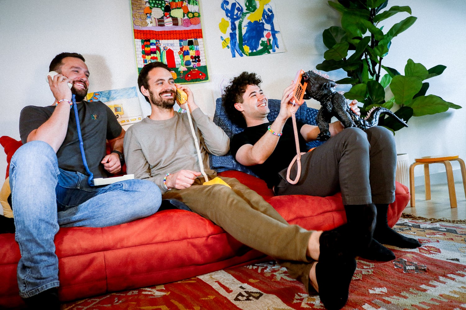 Tin Can teléfonos para niños