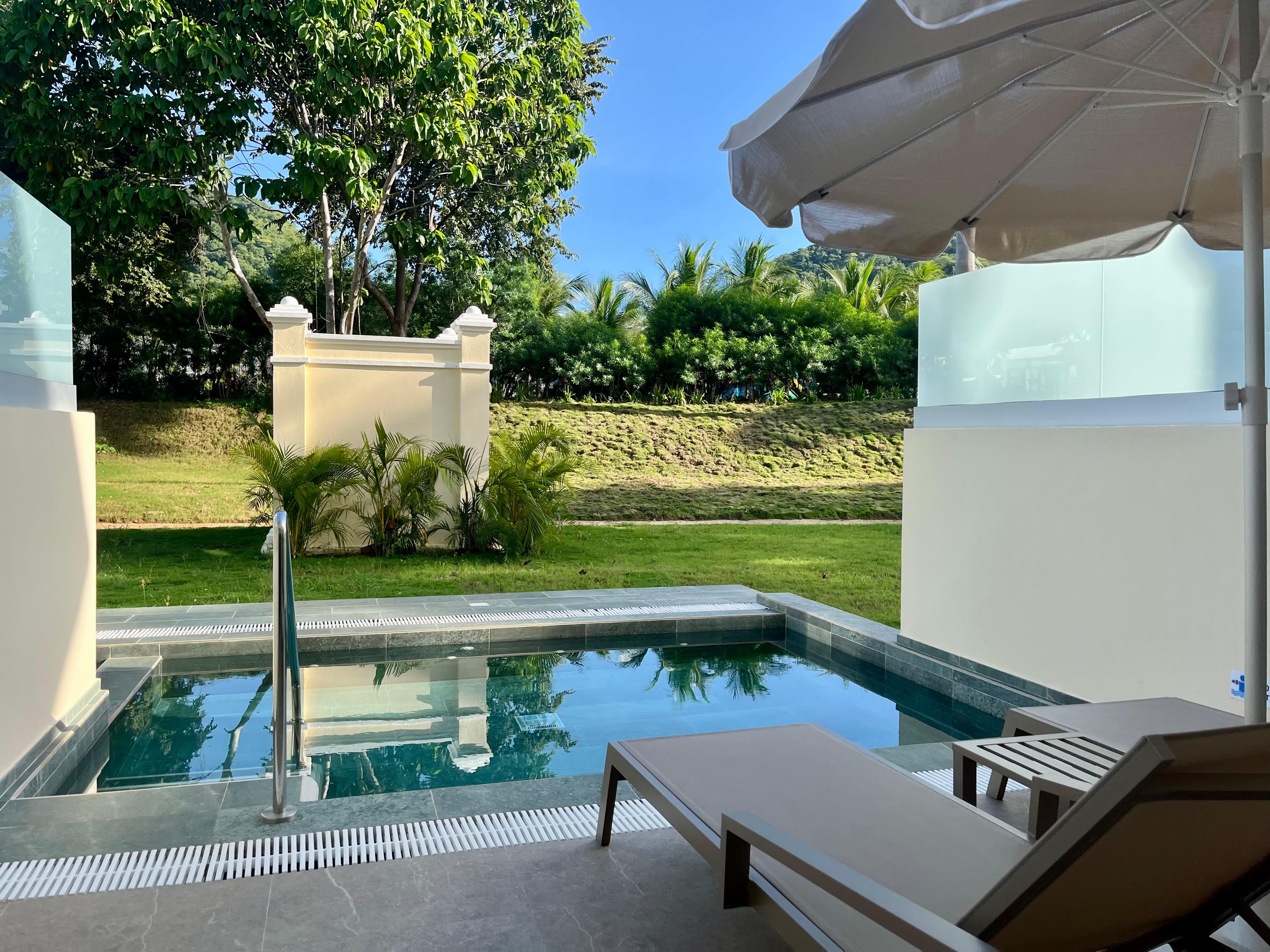 Se incluyeron habitaciones con piscina propia entre las nuevas instalaciones.