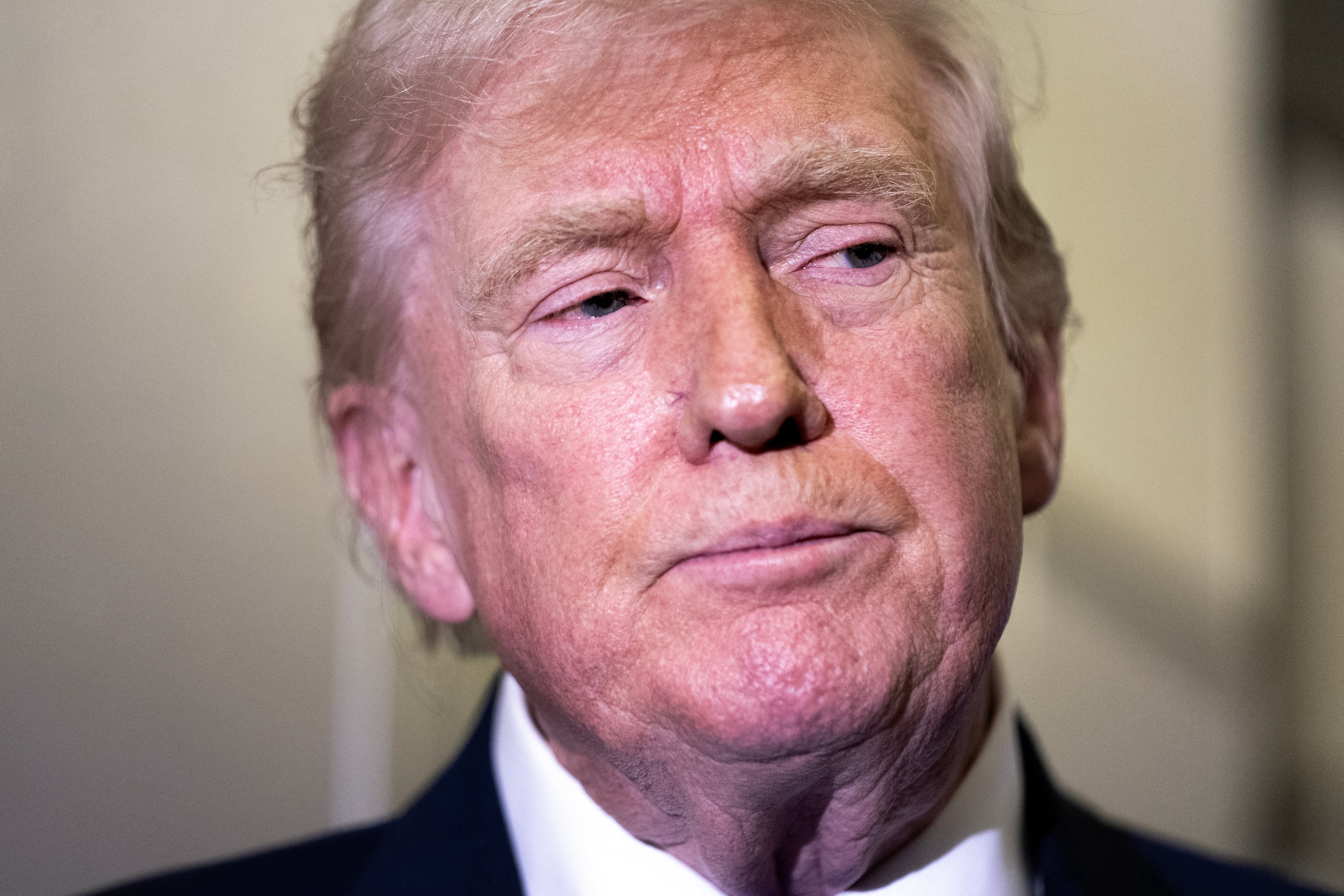 En la imagen Donald Trump