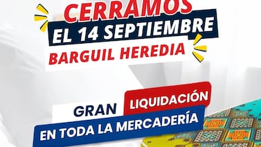 Barguil, histórico almacén costarricense, ha cerrado varios locales, ¿con cuáles queda en operación?