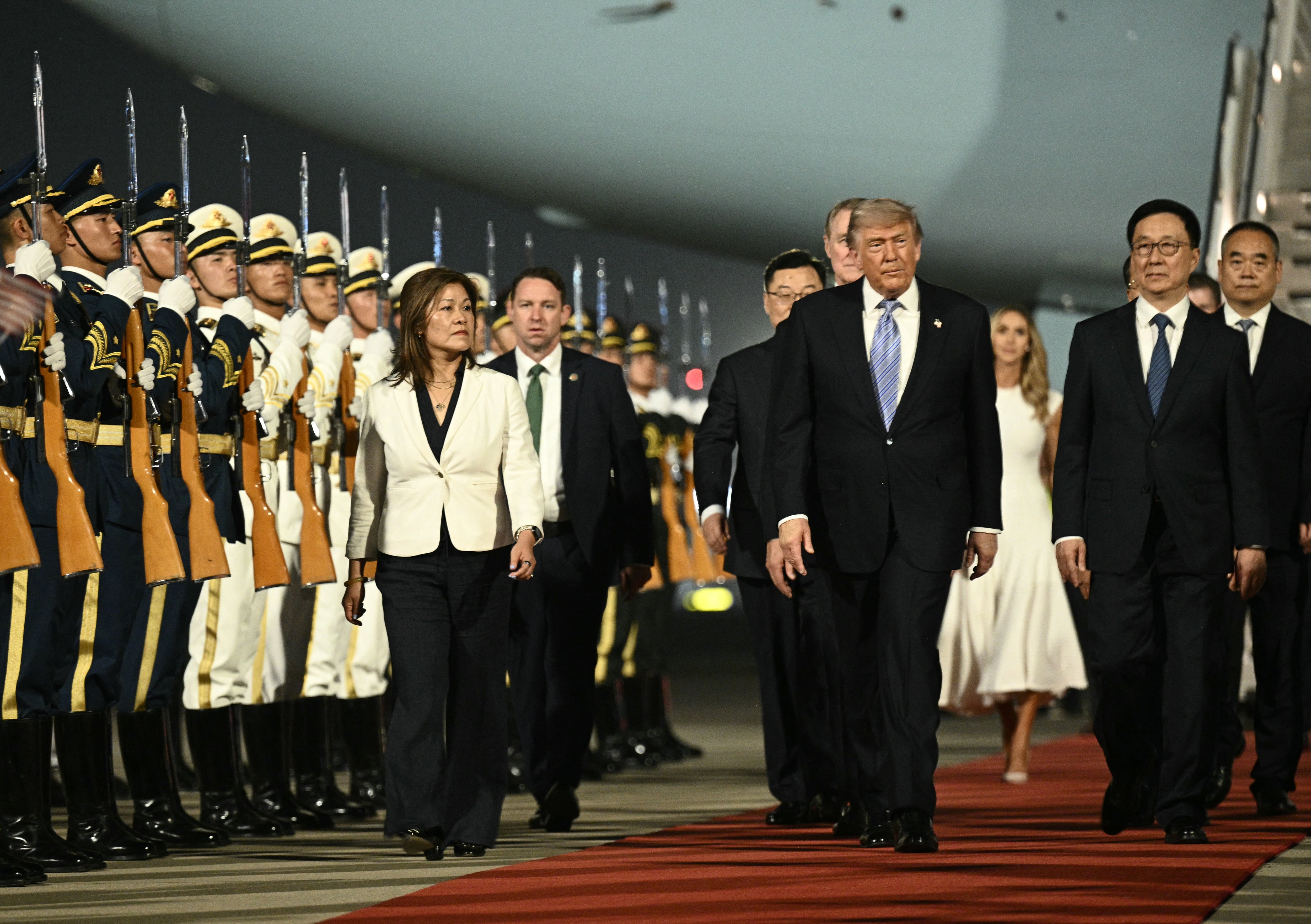 Trump en China