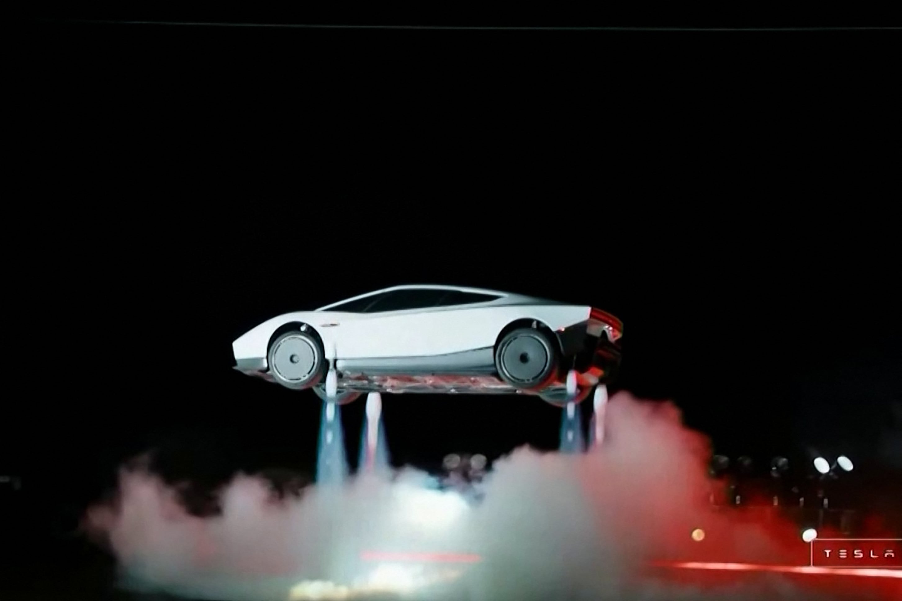 Elon Musk, Tesla, auto volador