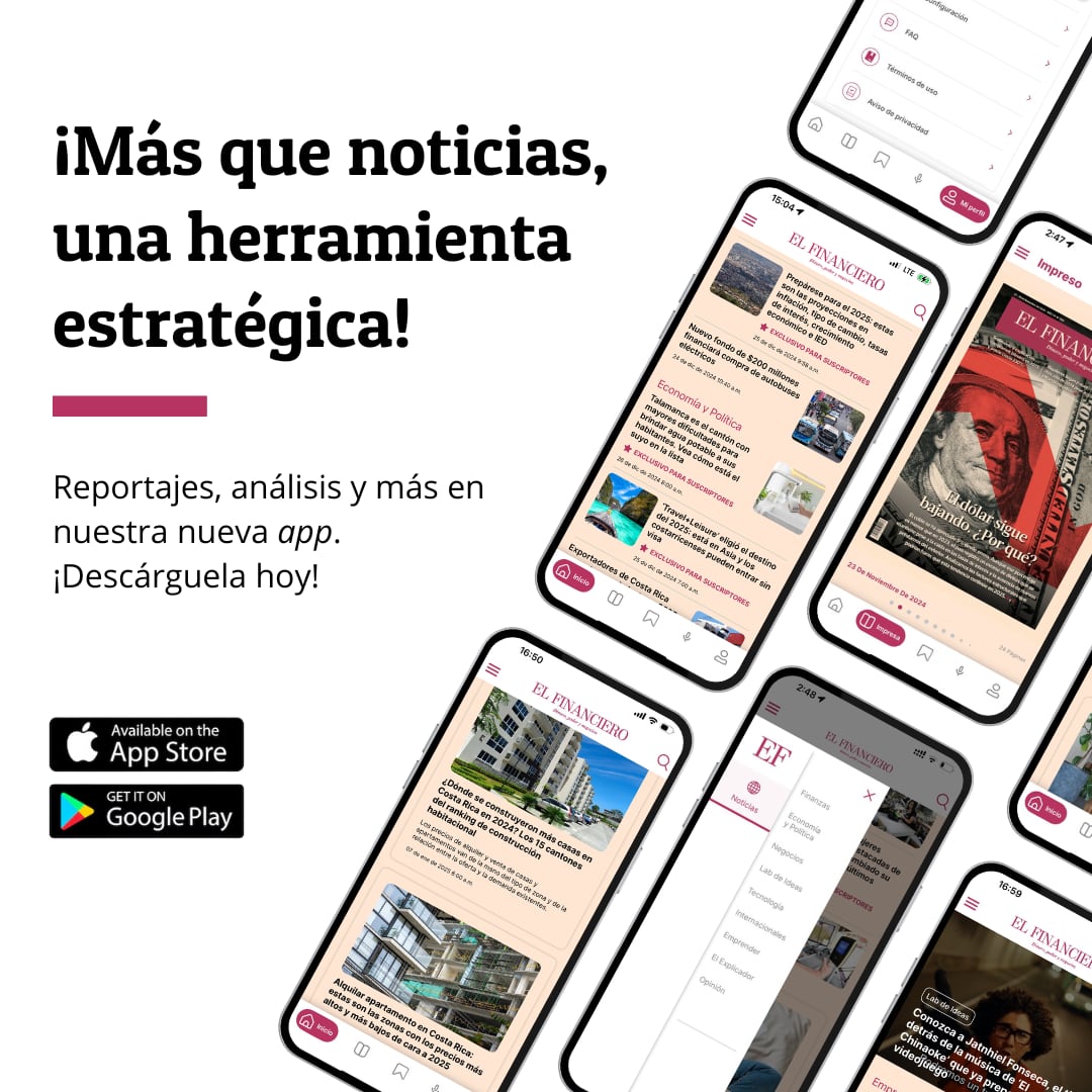 Lanzamiento de la 'app' de 'El Financiero' viene con un descuento del 90%.