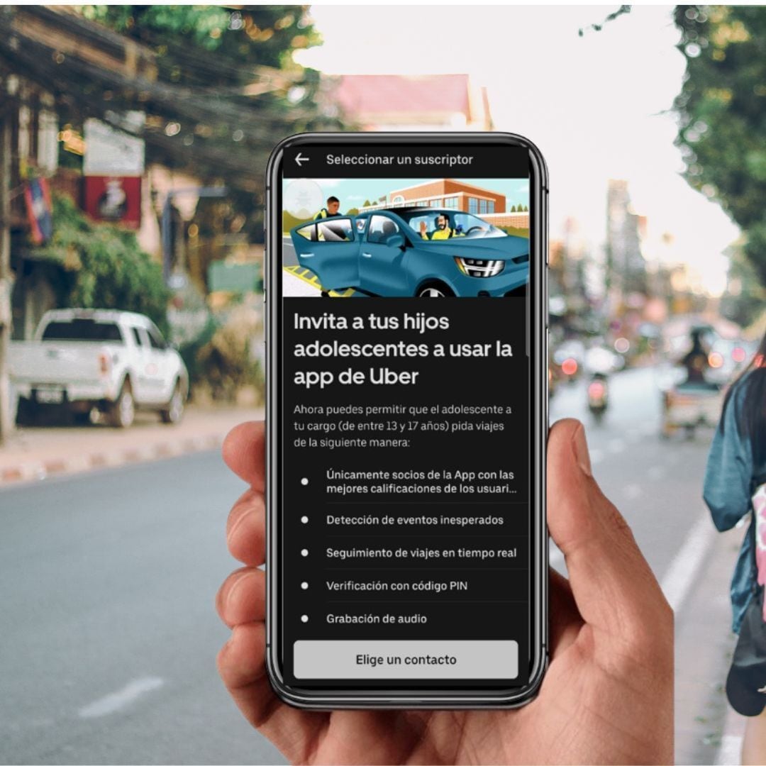 Uber video en vivo