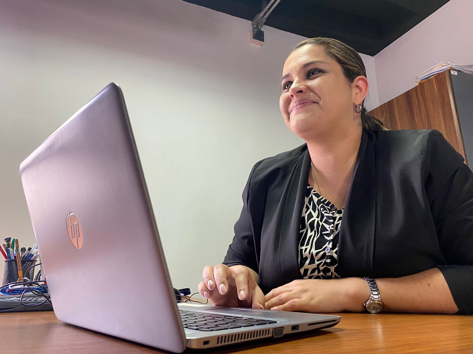 MATERIAL EXCLUSIVO DE NACIONALES DE LA NACIÓN HASTA LA PUBLICACIÓN.
12/09/2023, San José, entrevista con Lourdes Suárez directora de la DIE.
