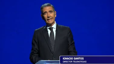 Ignacio Santos deja la dirección de Telenoticias tras 28 años al frente del noticiero