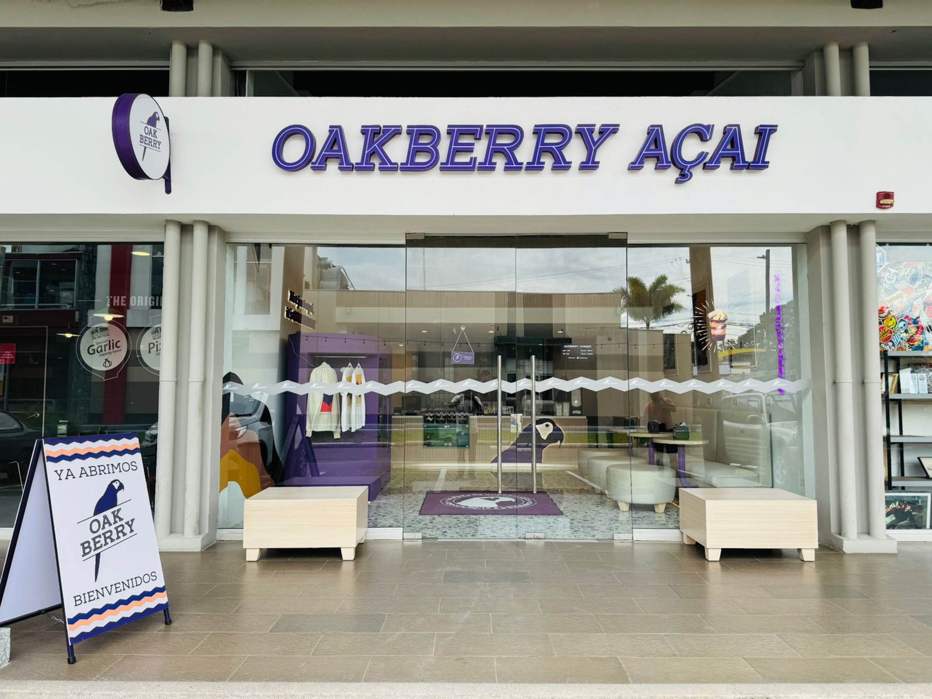 Oakberry prevé abrir 12 locales en Costa Rica entre 2024 y 2026, donde incluye ubicaciones tanto en la GAM como en zonas turísticas en las costas del país.