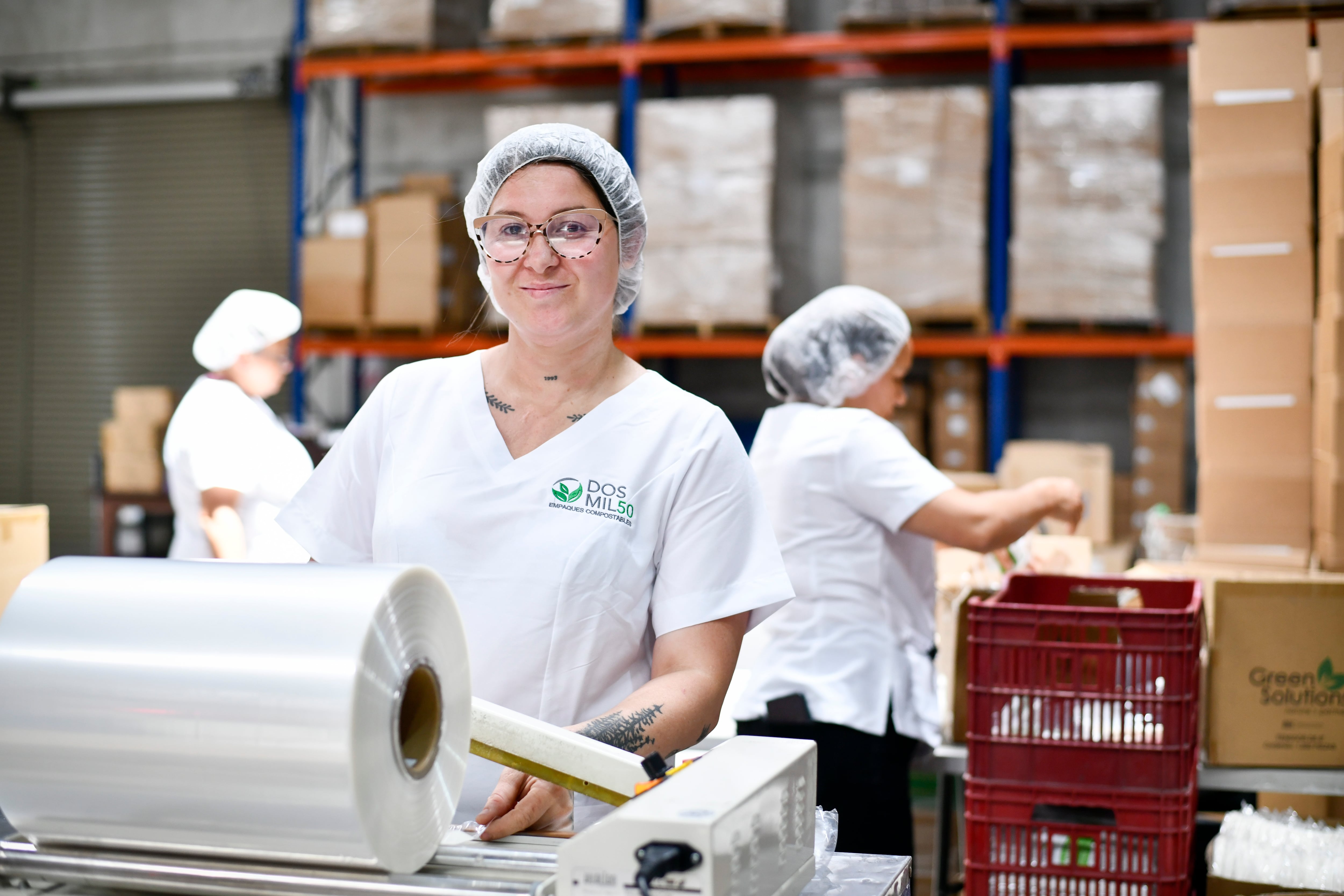 La empresa costarricense DosMil50 inauguró su fábrica de empaques biodegradables en Cartago