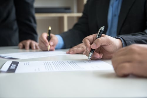 contrato de trabajo firma