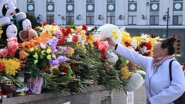 Rusia vive una jornada de duelo nacional por atentado en sala de conciertos