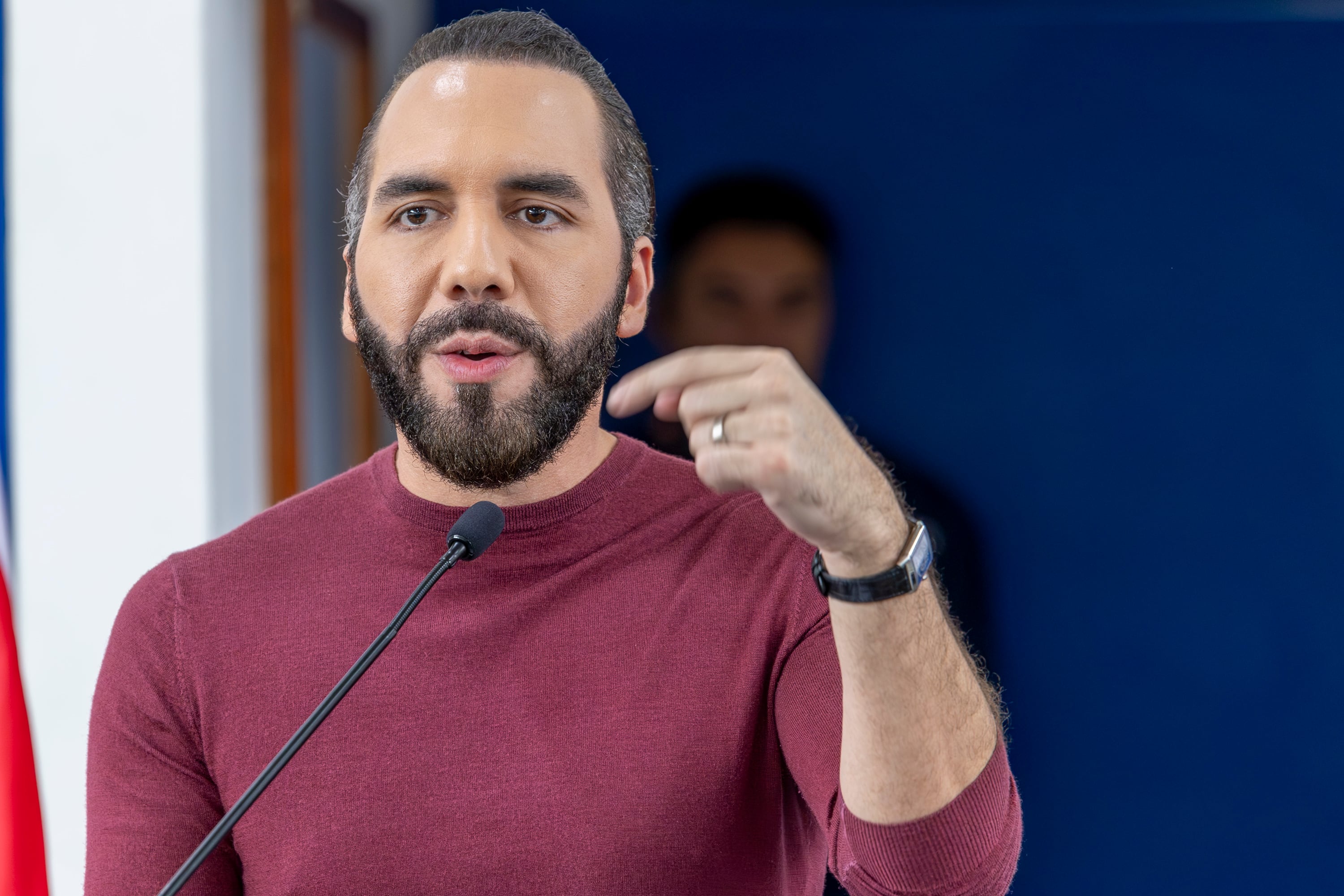 12/11/2024, Alajuela, Cárcel La Reforma, visita de el presidente Rodrigo Chaves junto con el presidente de El Salvador Nayib Bukele.
