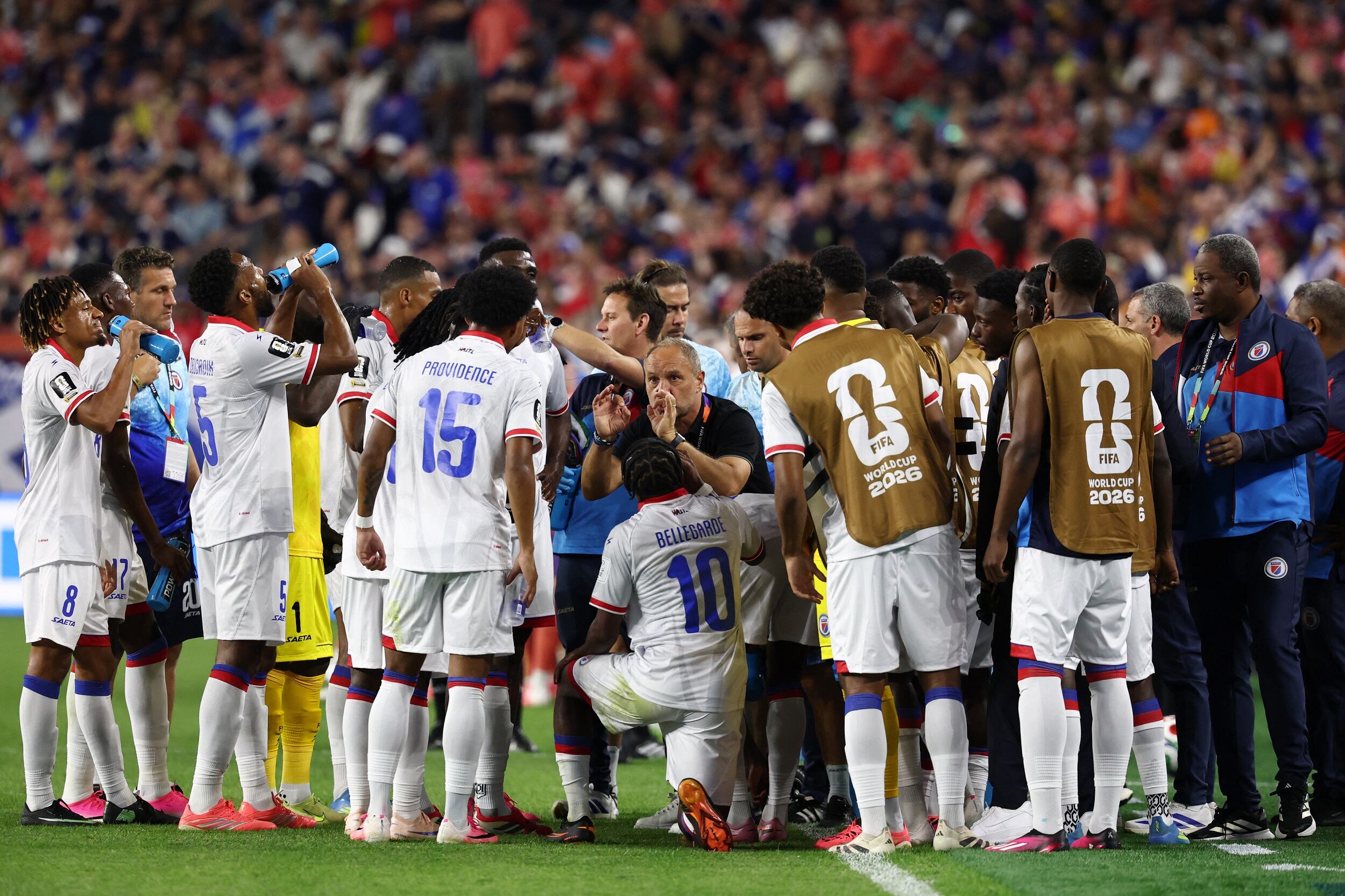 Pausa de hidratación en el Mundial 2026