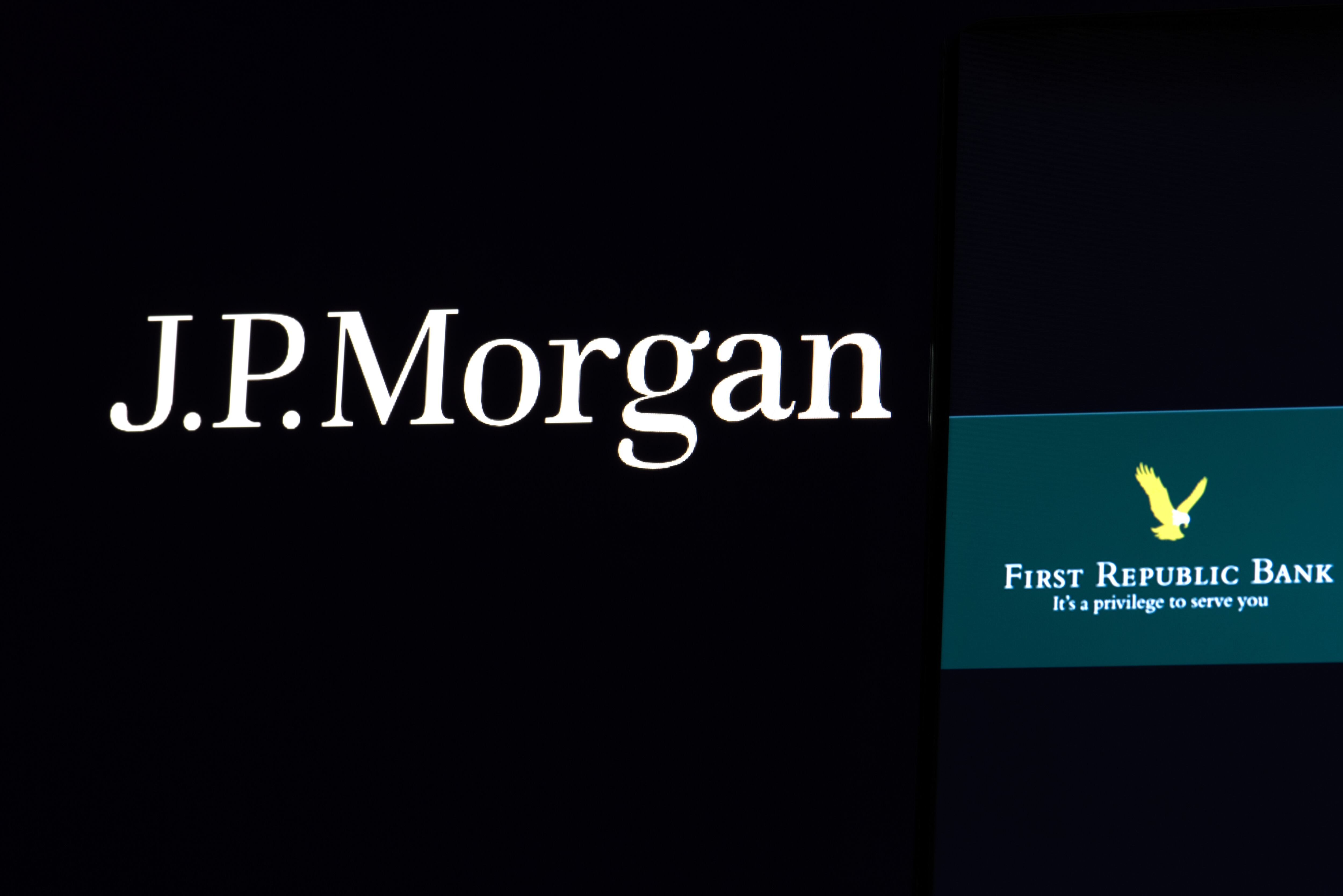 First Republic Bank JP Morgan Chase. Shutterstock.