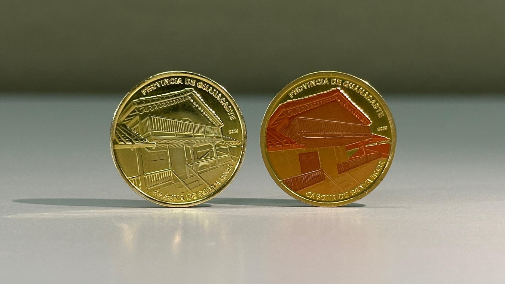 Moneda coleccionable de ¢25 alusiva a la Casona de Santa Rosa saldrá a la venta la próxima semana.