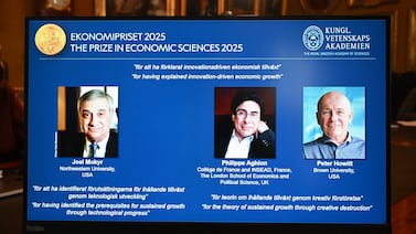 Premio Nobel de Economía 2025 a los economistas que explican el crecimiento impulsado por la innovación