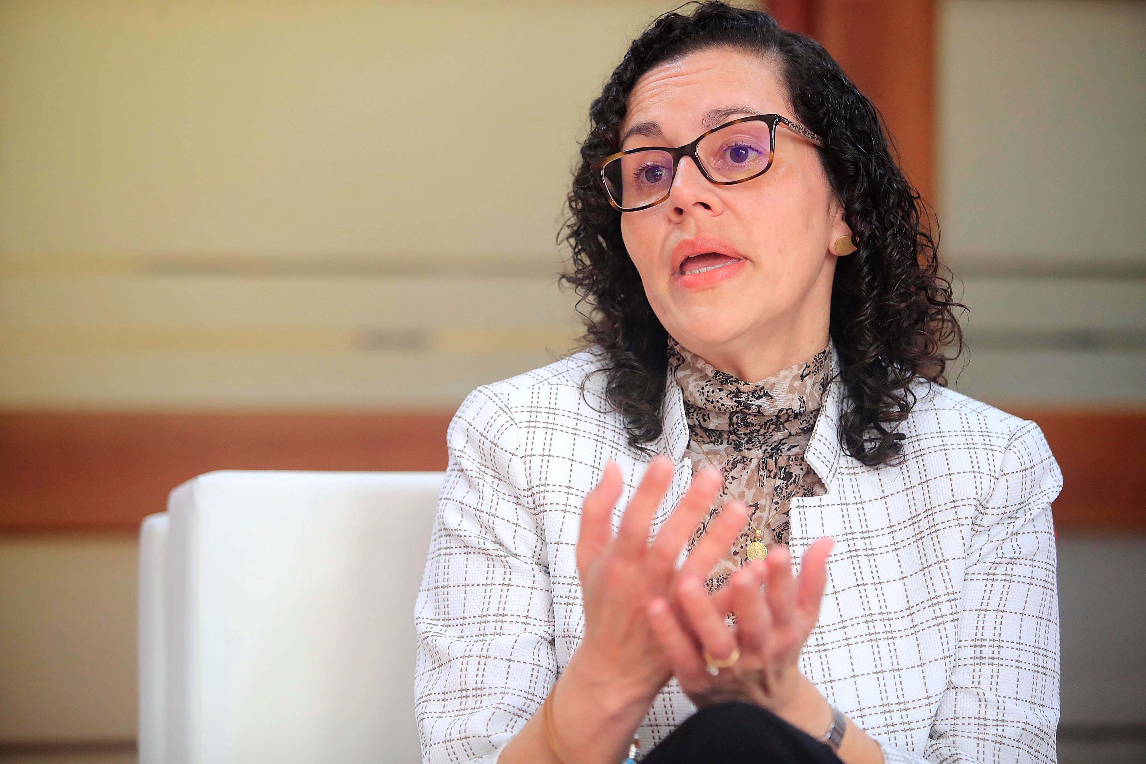 26/09/2023     San José. Hazel Valverde, gerente general del Banco Central (BCCR).