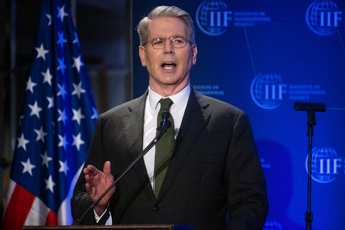 Secretario del Tesoro estadounidense Scott Bessent