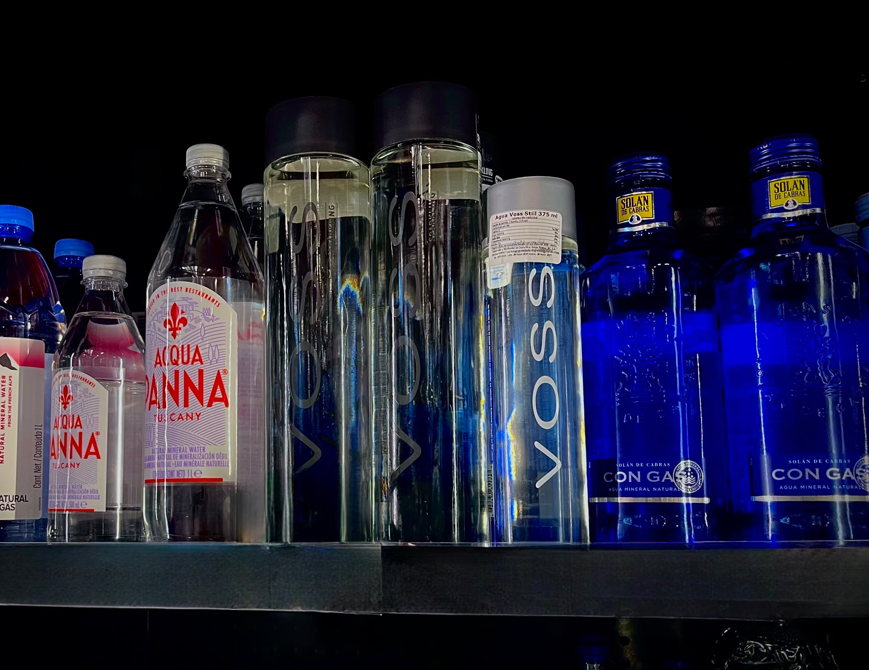 La marca italiana Panna y noruega Voss son dos de las preferidas según hoteles.