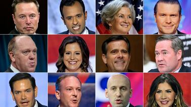 Siga aquí el nuevo gabinete de Donald Trump: desde Elon Musk hasta Robert F. Kennedy Jr.