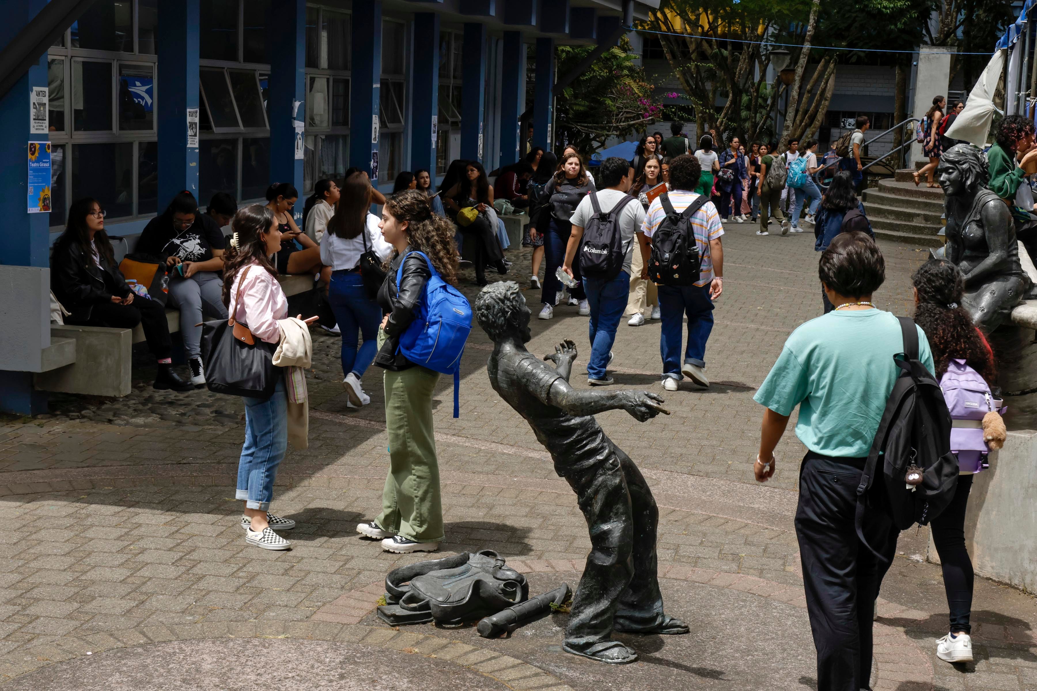 12/03/2024. Universidad de Costa Rica, San Pedro. Hora: 10:00 a.m. Fotografías del campus de la Universidad de Costa Rica (UCR), ubicada en San Pedro de Montes de Oca. Fotos: Mayela López