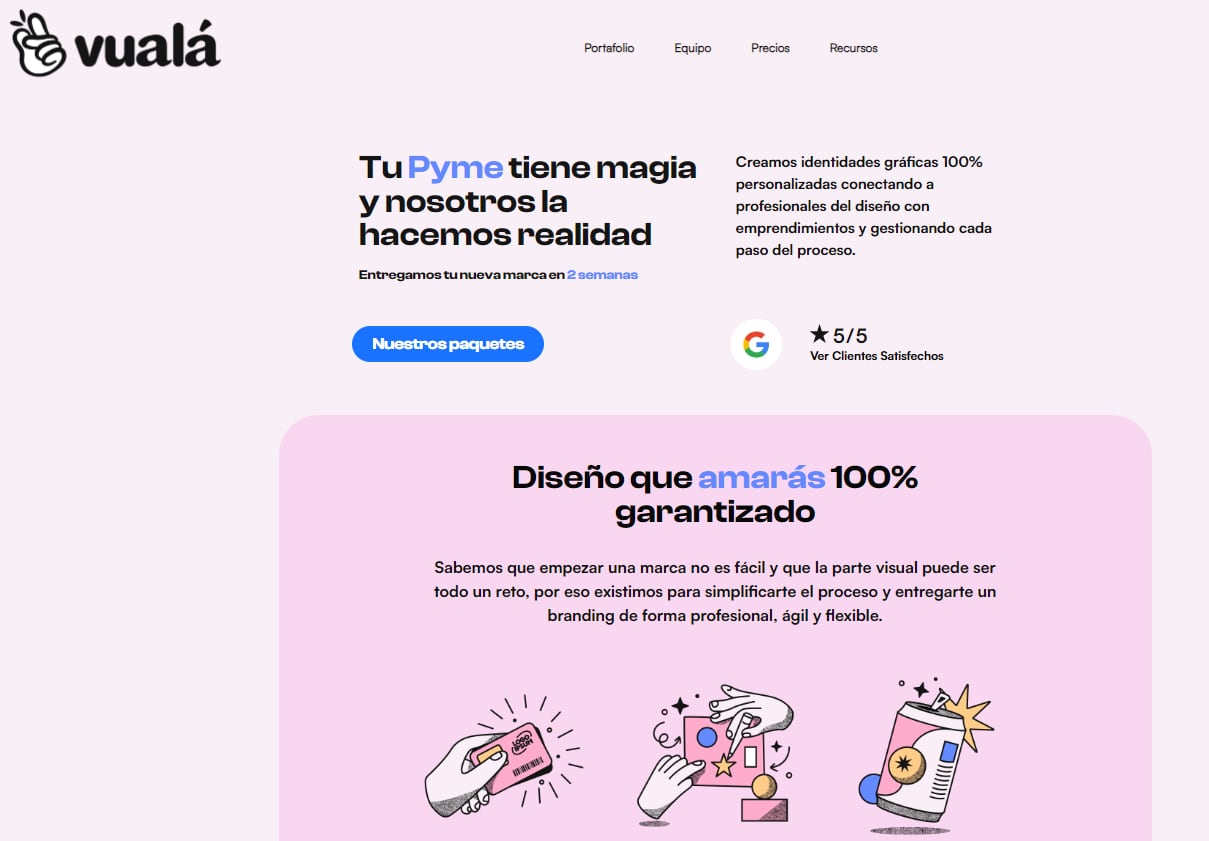 Vualá, pymes, emprendedores, branding, marcas