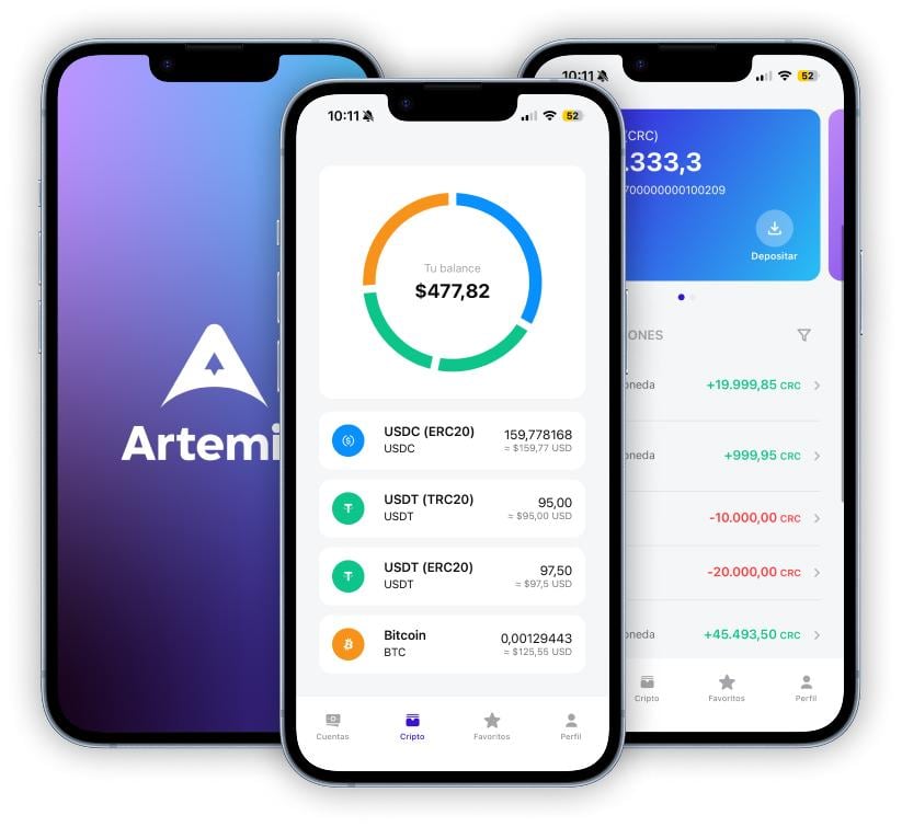 Artemis, fintech