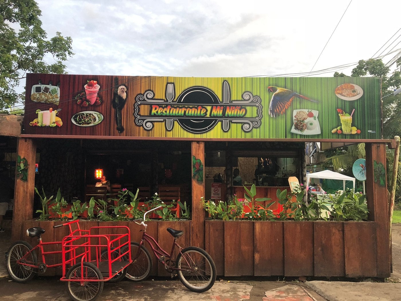 Mi Niño, restaurente en Tortuguero