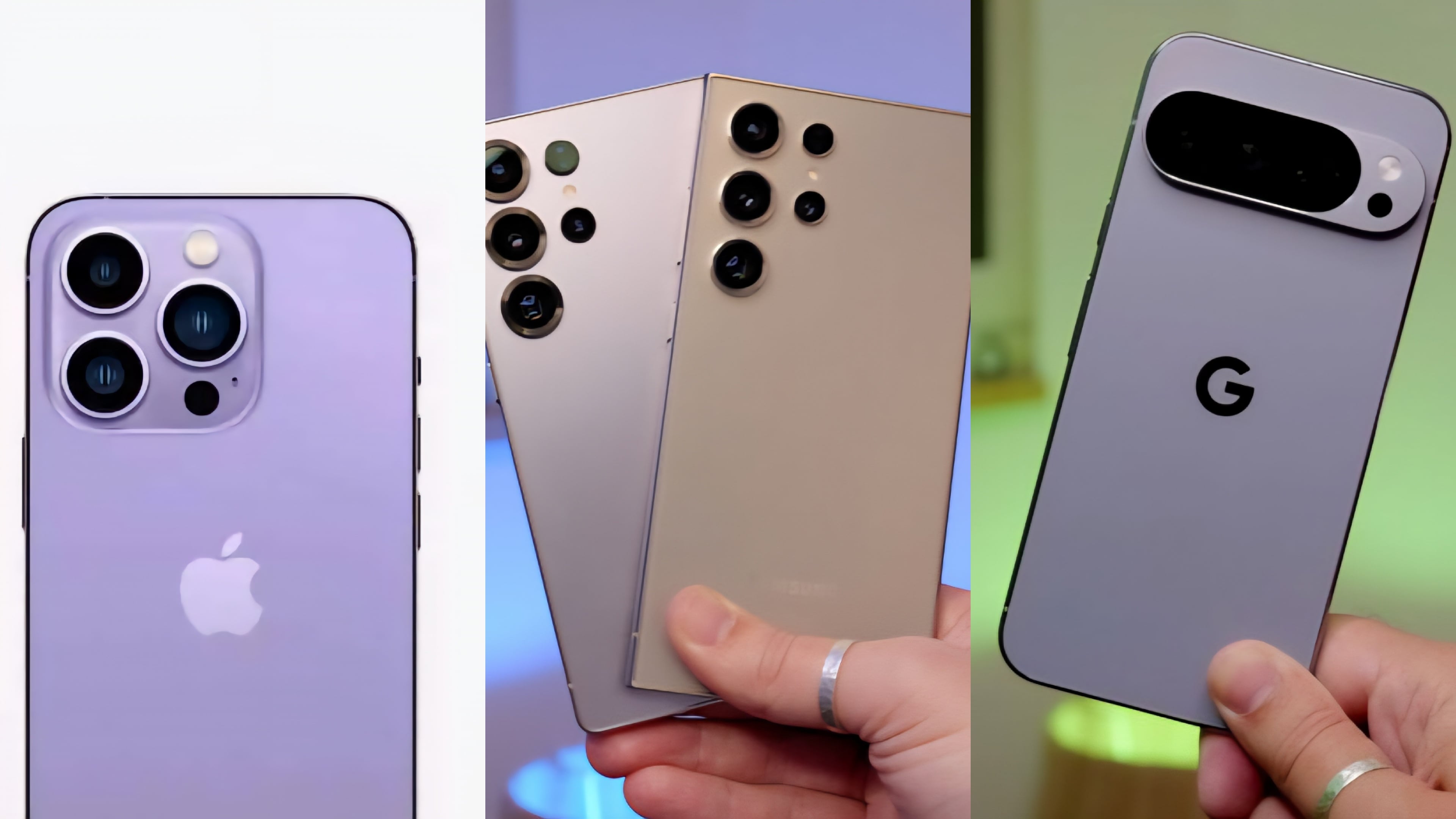 Comparativa de smartphones premium 2025.