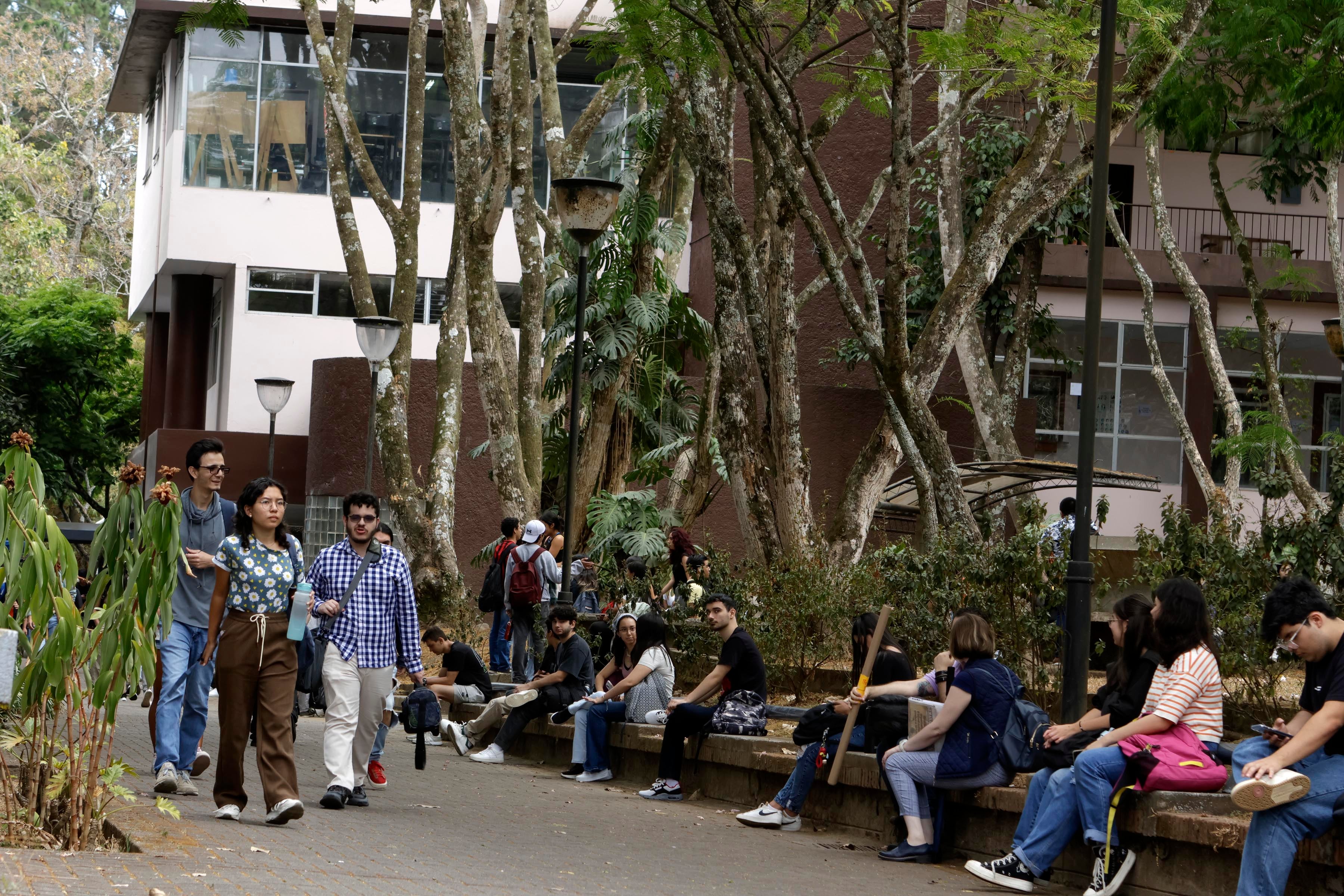 12/03/2024. Universidad de Costa Rica, San Pedro. Hora: 10:00 a.m. Fotografías del campus de la Universidad de Costa Rica (UCR), ubicada en San Pedro de Montes de Oca. Fotos: Mayela López