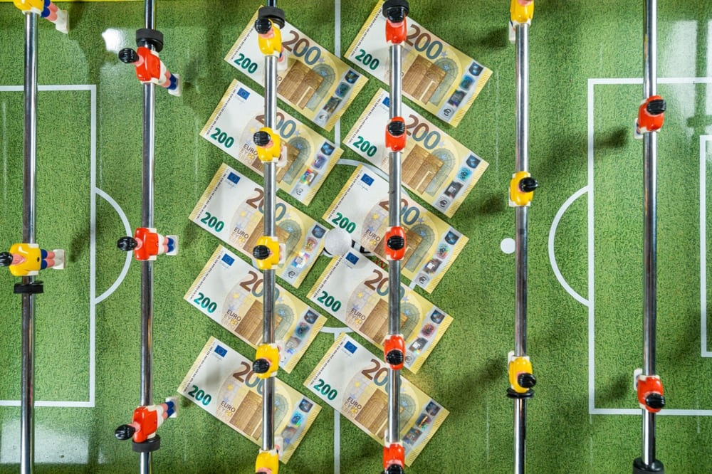 Ganancias de clubes de fútbol crecieron a doble dígito.
