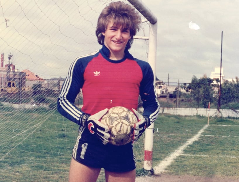 ”El loco”. Recibió ese apodo en sus años de juventud, tiempos en los que se destacaba como un buen arquero, aunque agresivo. Foto: La Nación, Argentina.