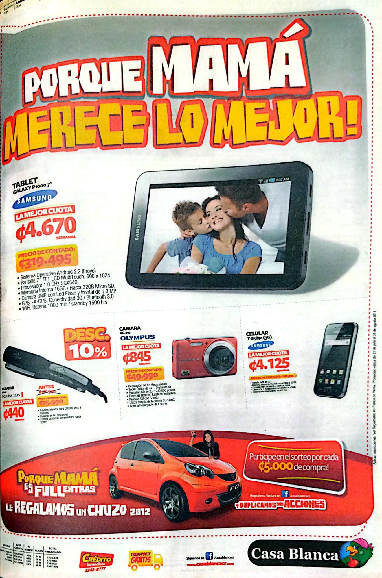 Publicidad Día de la Madre