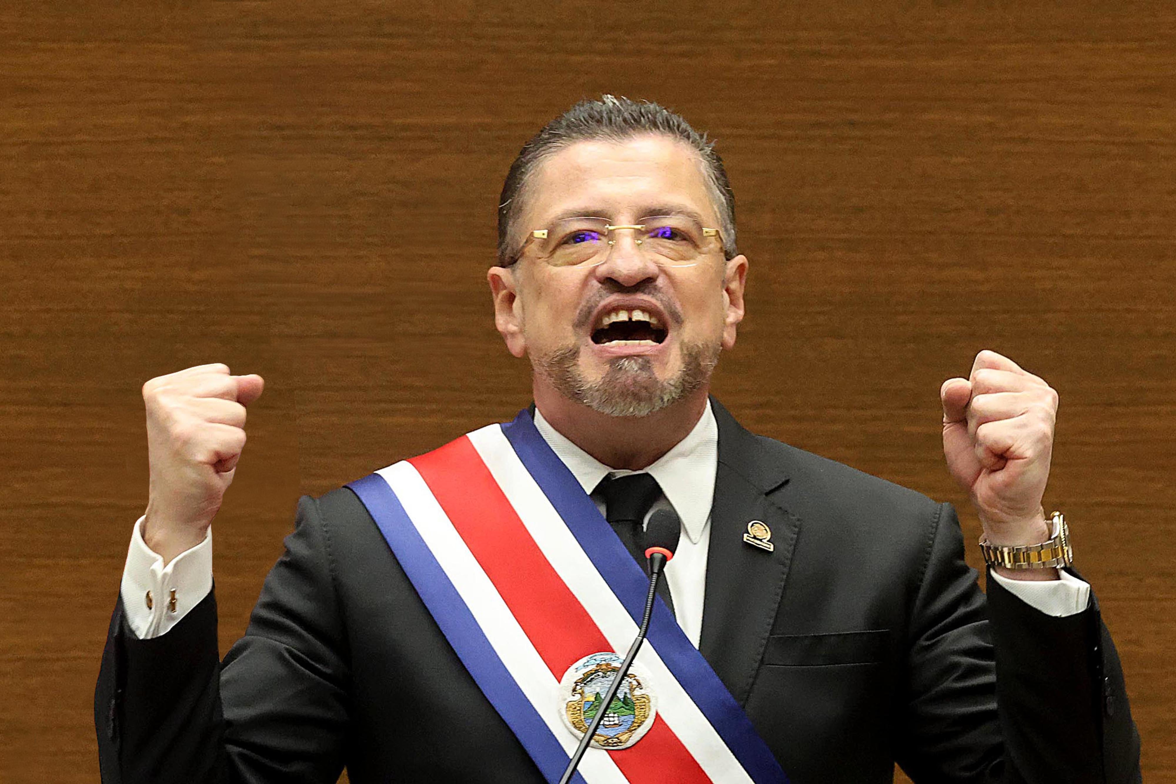 Rodrigo Chaves, presidente de la República