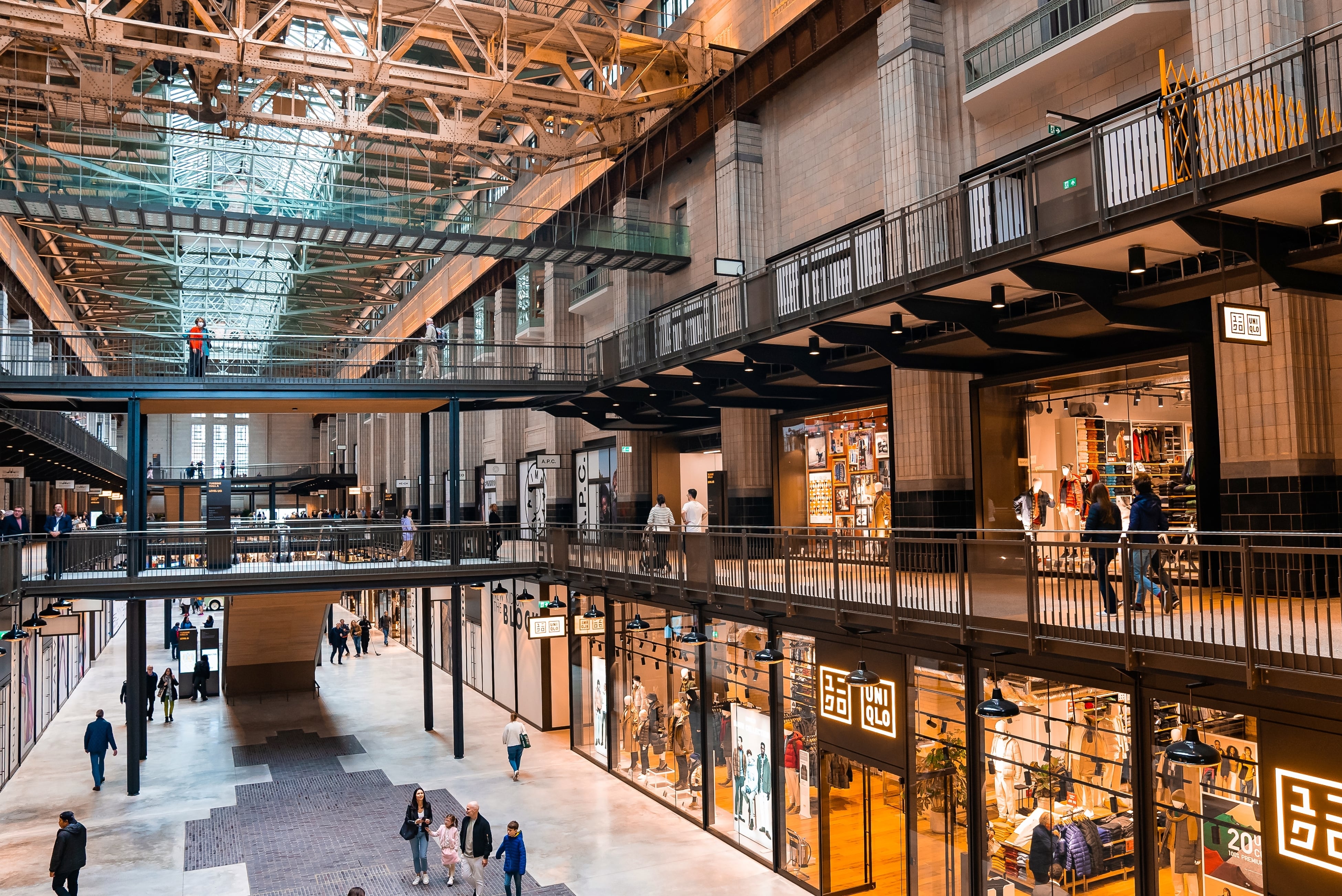 Centros Comerciales.