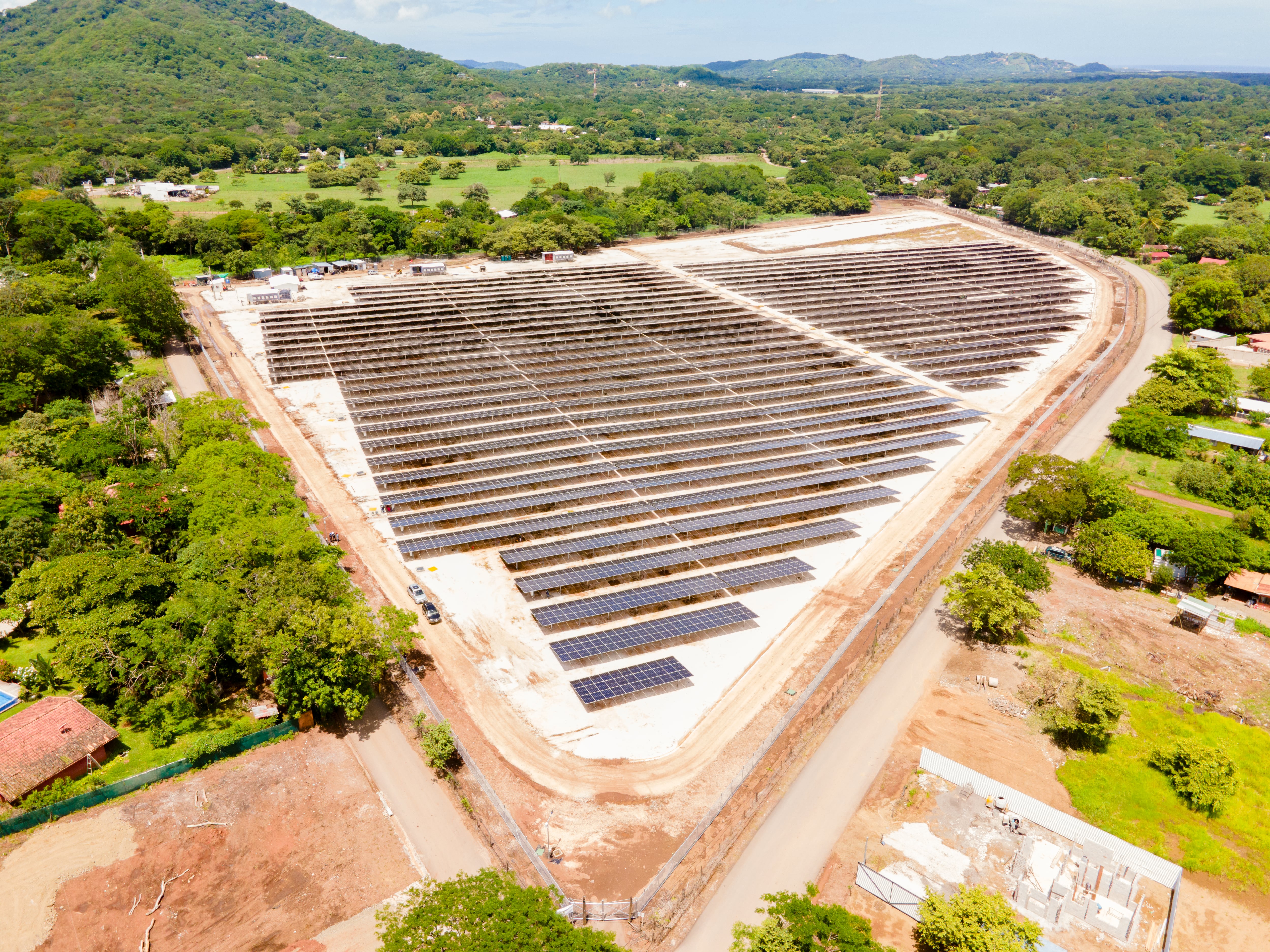 El Proyecto Solar Huacas de Coopeguanacaste R.L. entró en operación en agosto de 2022. Fotografía: Cortesía Coopeguanacaste R. L.