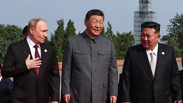 El desfile militar en China exhibe un nuevo orden mundial