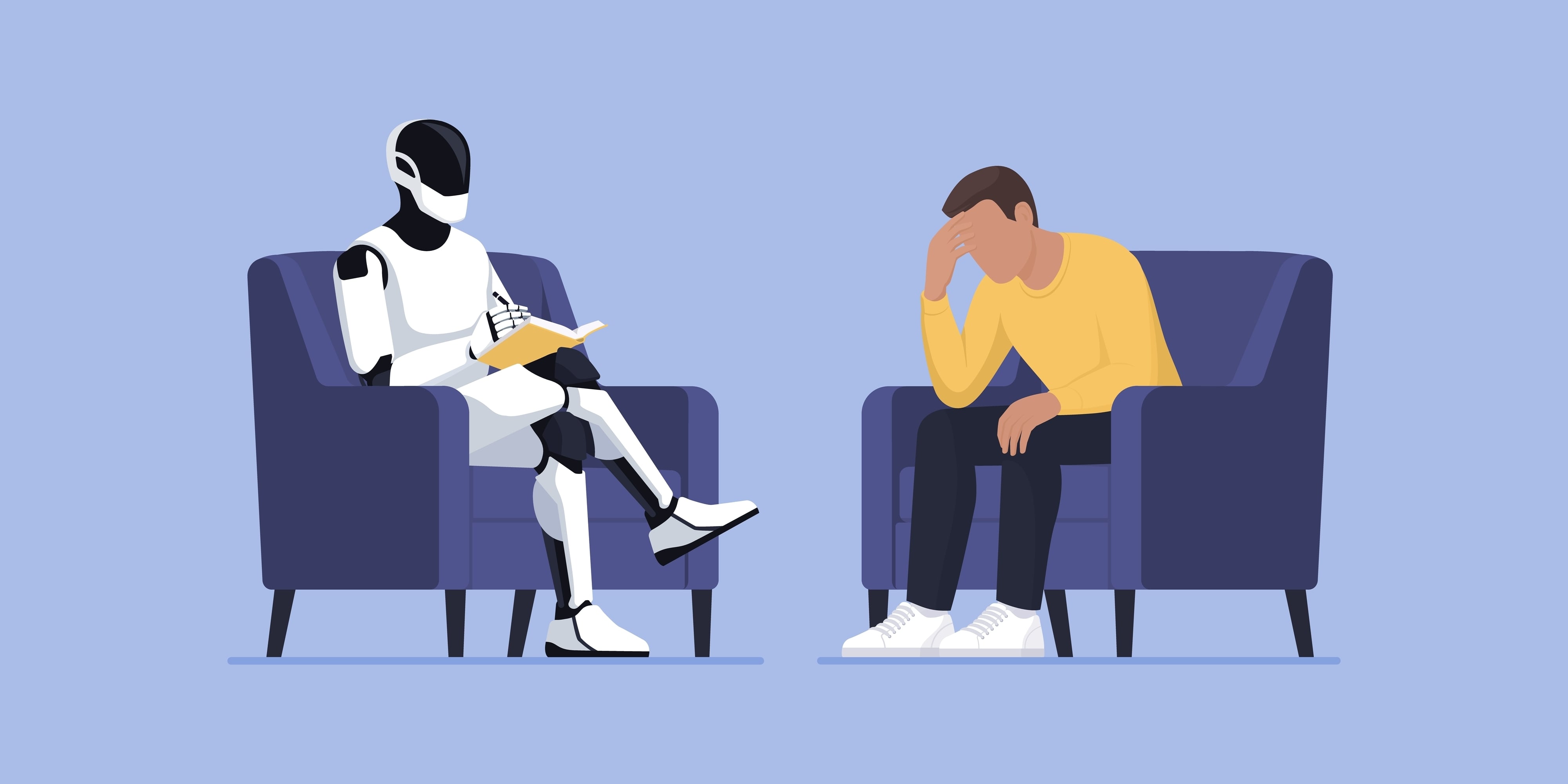 Uso de IA inteligencia artificial en terapia psicológica psicoterapia