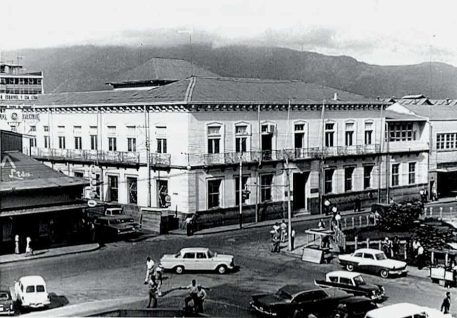 El antiguo edificio del Banco de Costa Rica en San José, en una foto sin fecha.