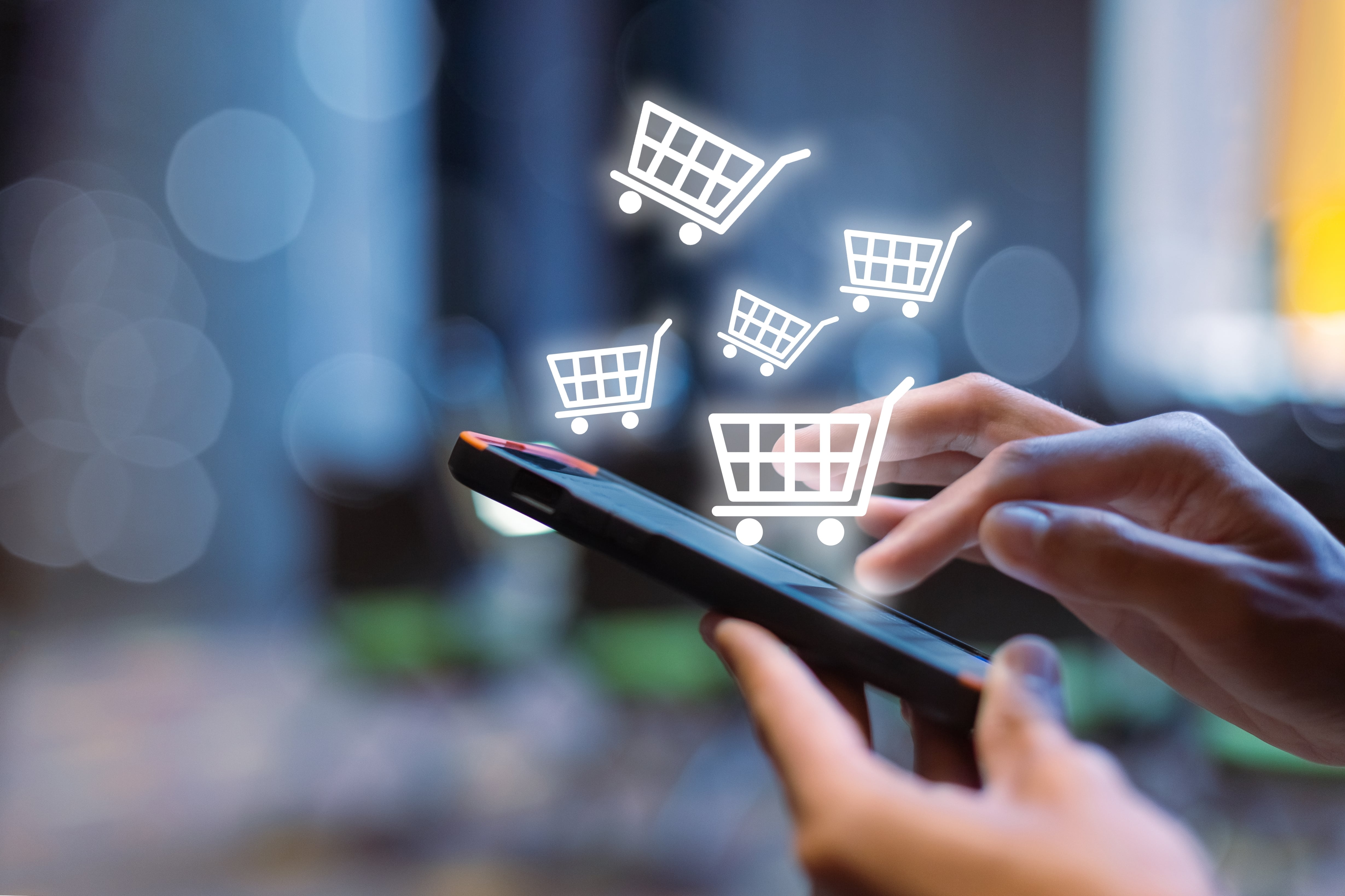 Compra virtual, compra digital, tienda en línea
